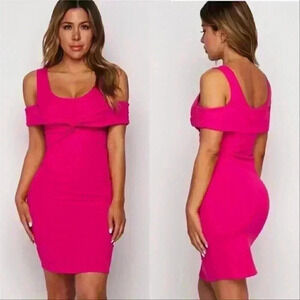 PINK OR GREEN Bodycon DRESS